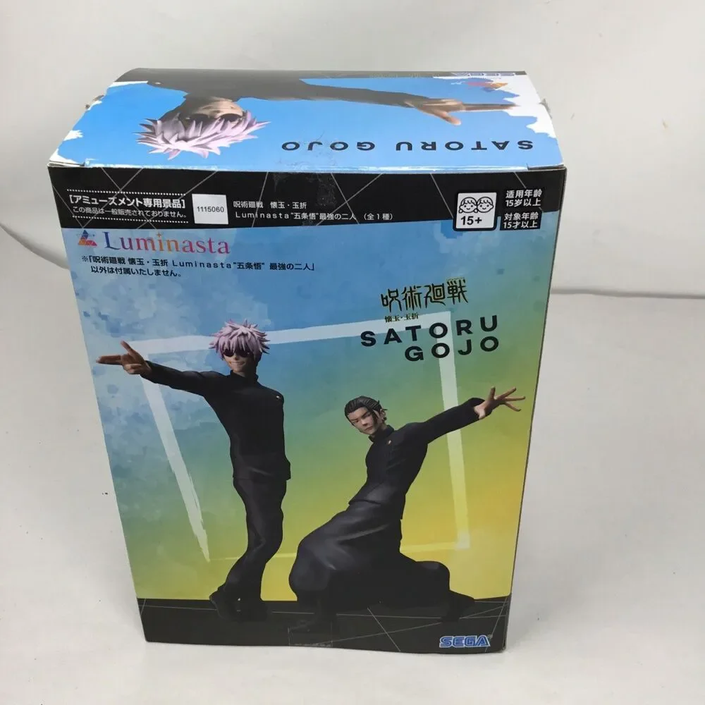 SEGA Jujutsu Kaisen Luminasta Kaigyoku Gyokusetsu Satoru Gojo Strong Duo FIGURE